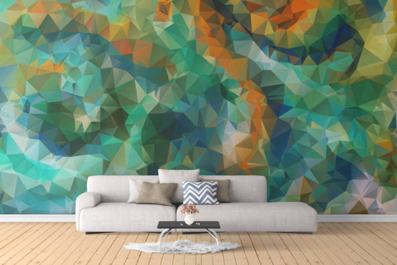 Background Low Poly Design: Integrating Abstract 3D Vector Aesthetics into Professional Workflows