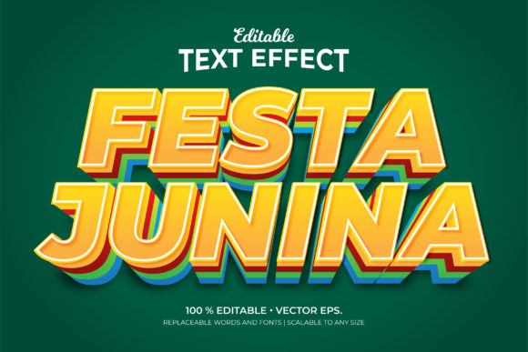 Elevating Seasonal Campaigns with Festa Junina 3d Editable Text Effects