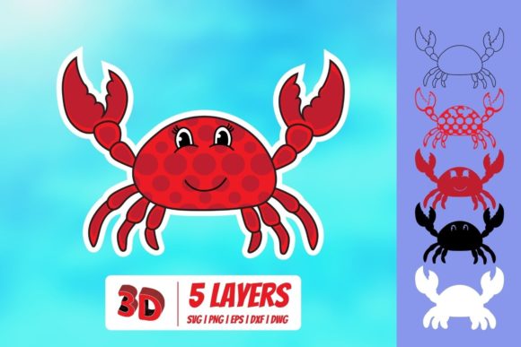 Evaluating the 3D Crab SVG for Digital Crafting Projects