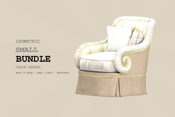 Isometric Armchair 3D Renderin Pa 151